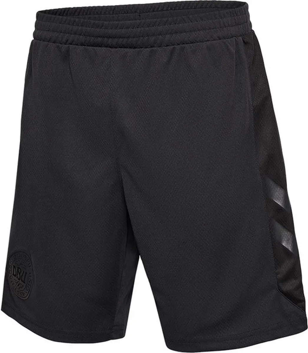 Hummel Denemarken 3rd Short Kinder Sportbroek 152 - Zwart