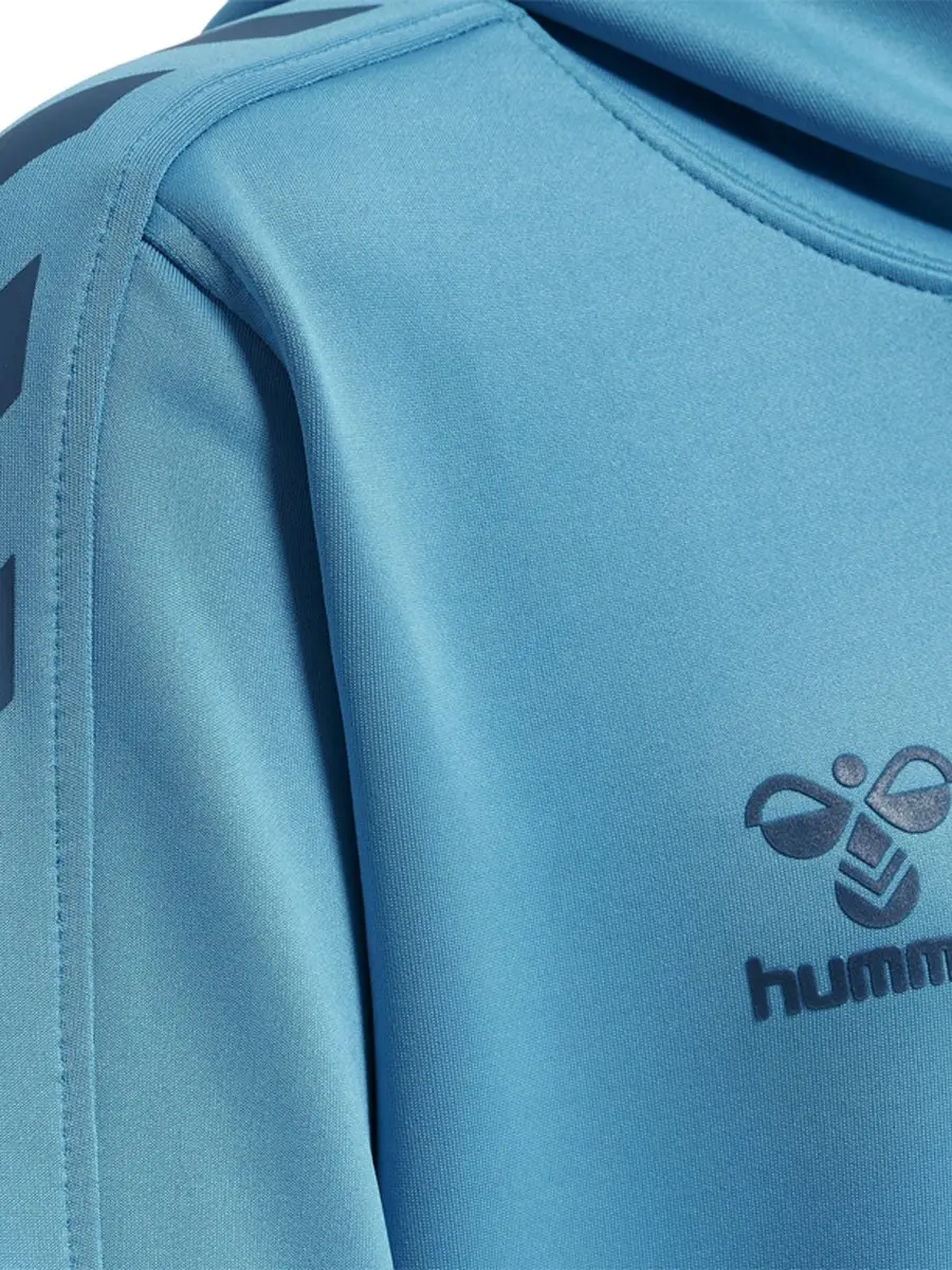 Hummel Core XK Poly Sweat Hoodie - 116 - Lichtblauw