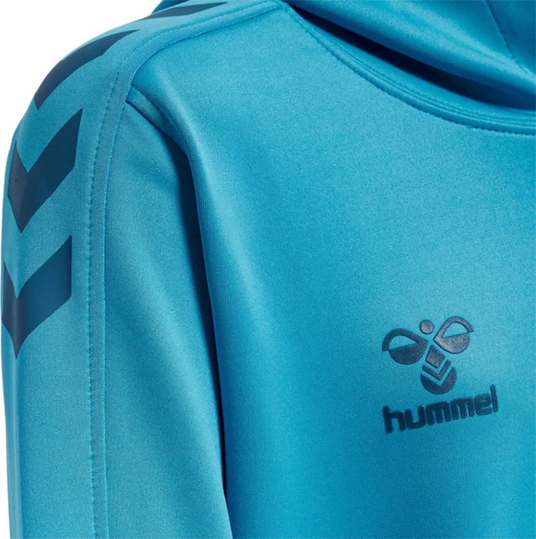 Hummel Core XK Poly Sweat Hoodie - 116 - Lichtblauw