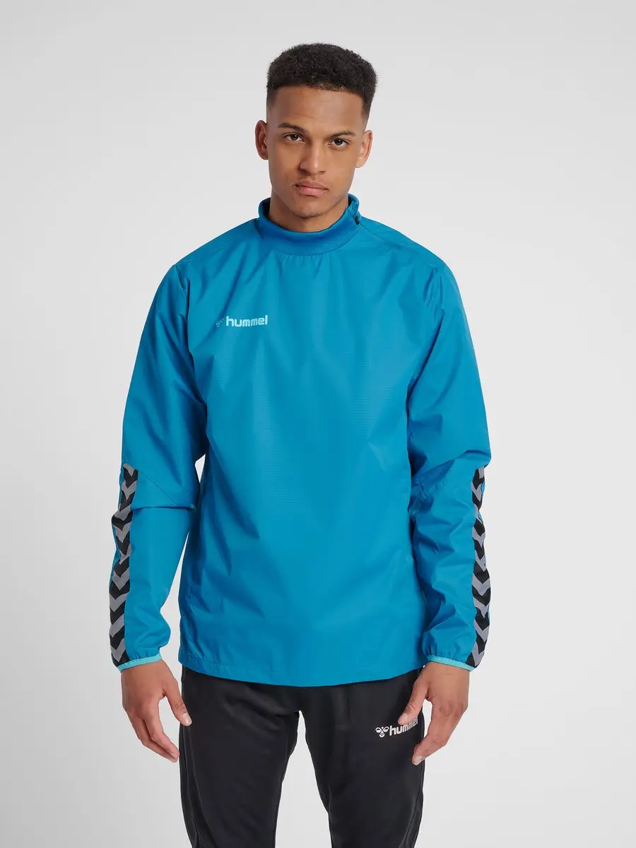 Hummel Hmlauthentic Wind Breaker Longsleeve - M - Blau