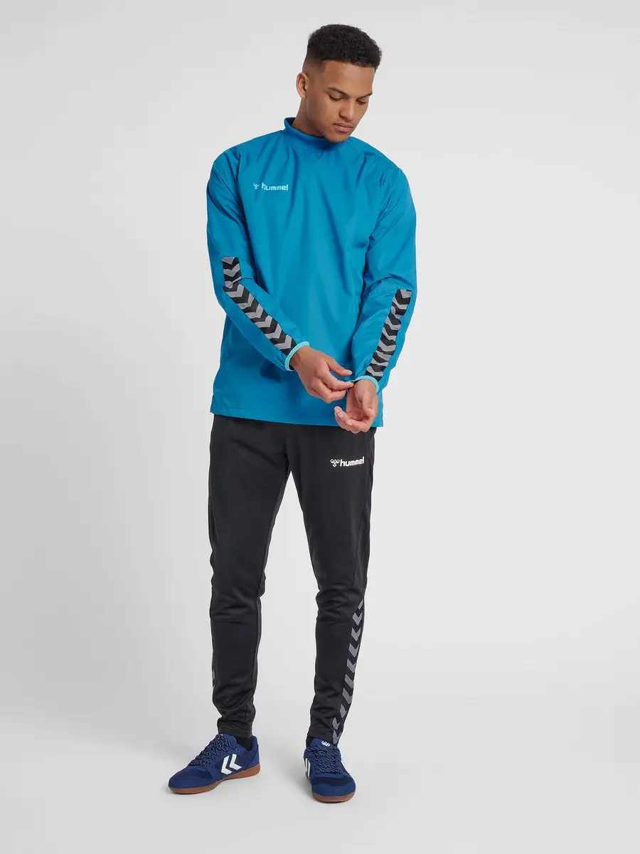Hummel Hmlauthentic Wind Breaker Longsleeve - M - Blau