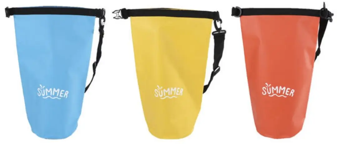 Van Manen Strandtas Waterdicht Blauw 19x48cm