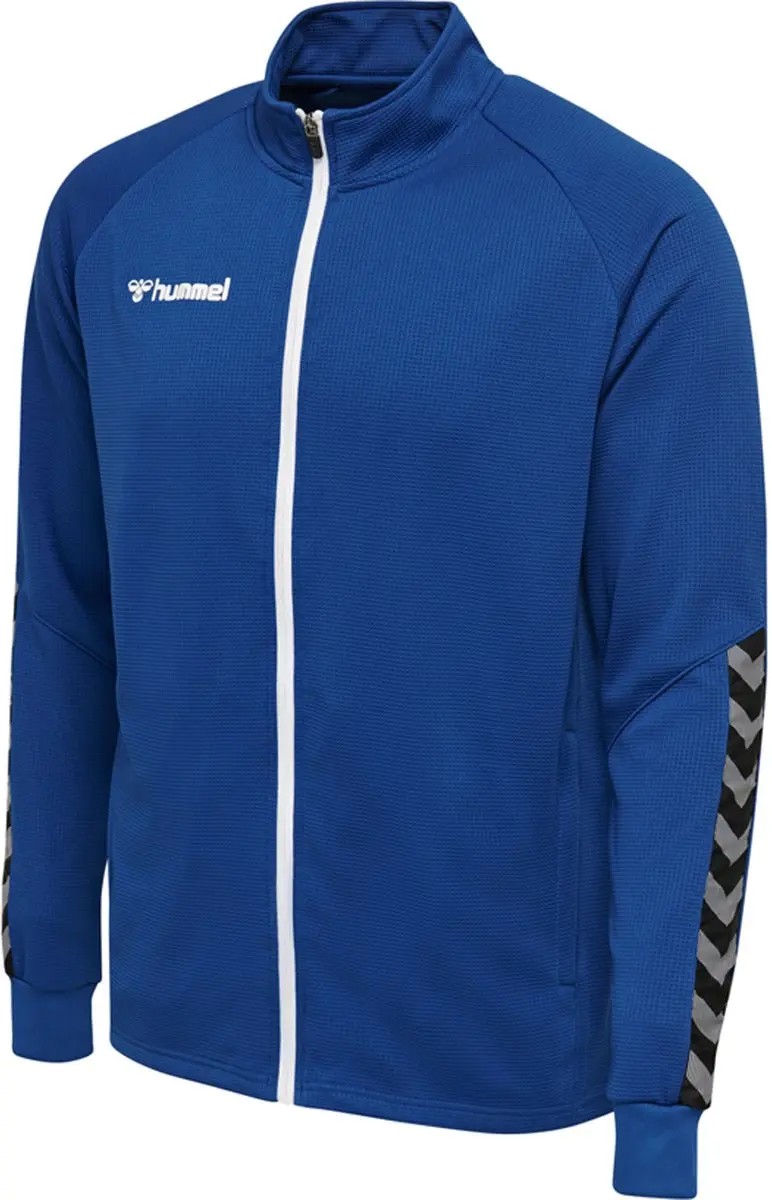 Hummel Authentic Poly Zip Jacket - True Blue - S