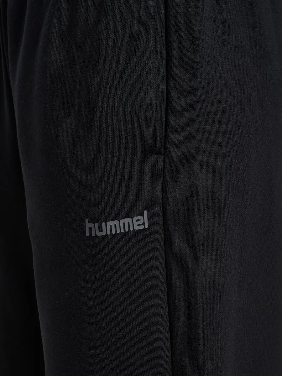 Hummel HMLKEEPER Chevron W Wide Sweatpant - L - Zwart