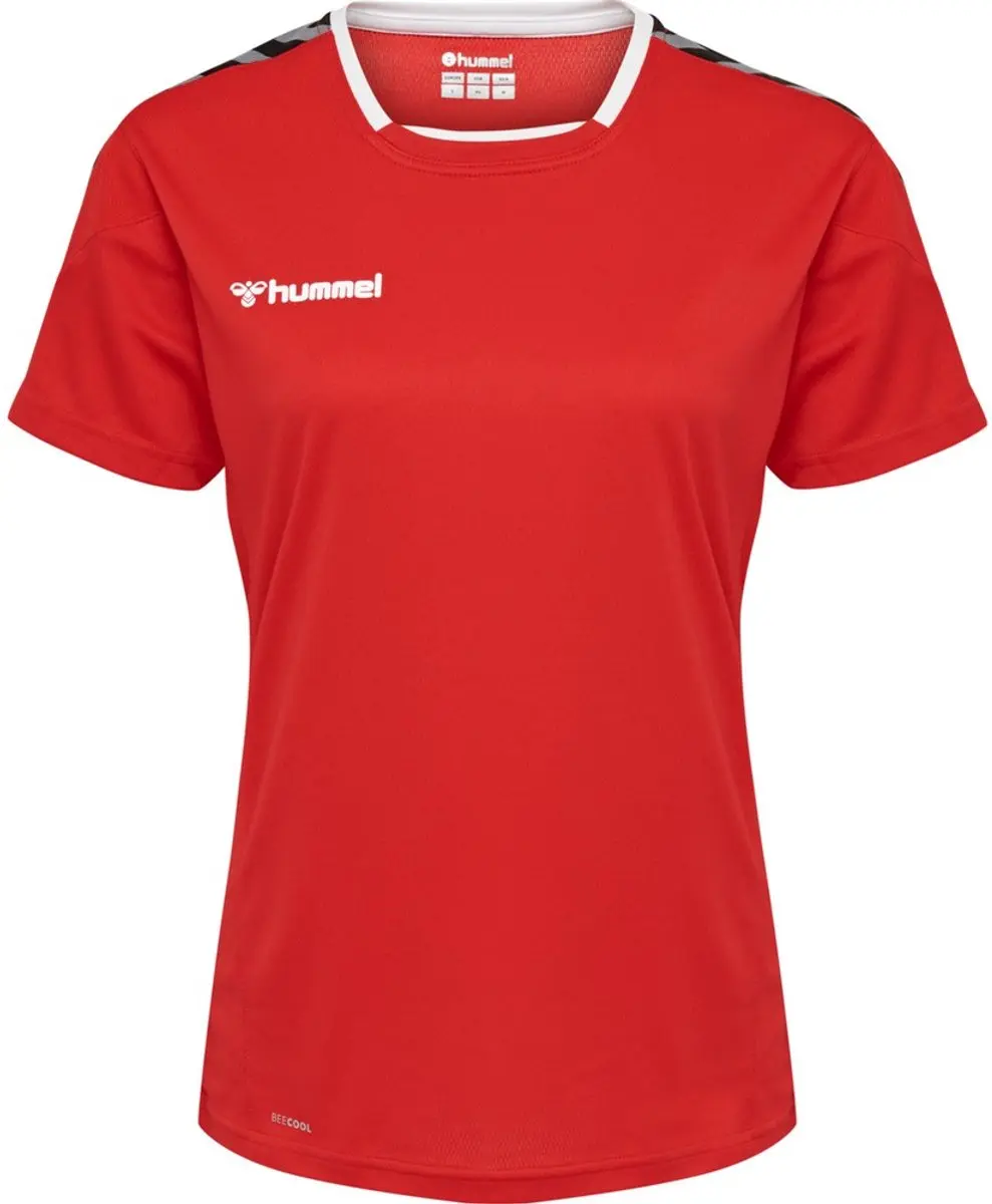 Hummel Authentic Poly Shirt Dames - Rood