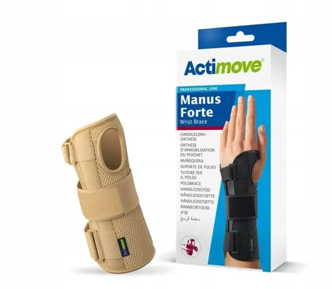 Actimove Manus Forte Polsbrace XS - Beige