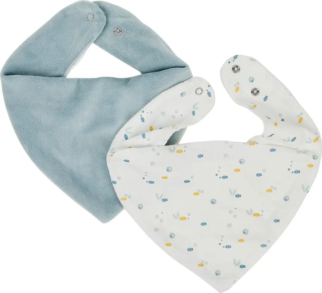 Nattou Bandana Baby Slabbetjes Romeo Jules Sally