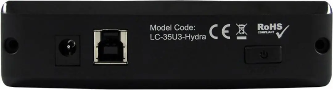 LC Power LC-35U3-HYDRA Externe Behuizing 3.5 inch - Zwart