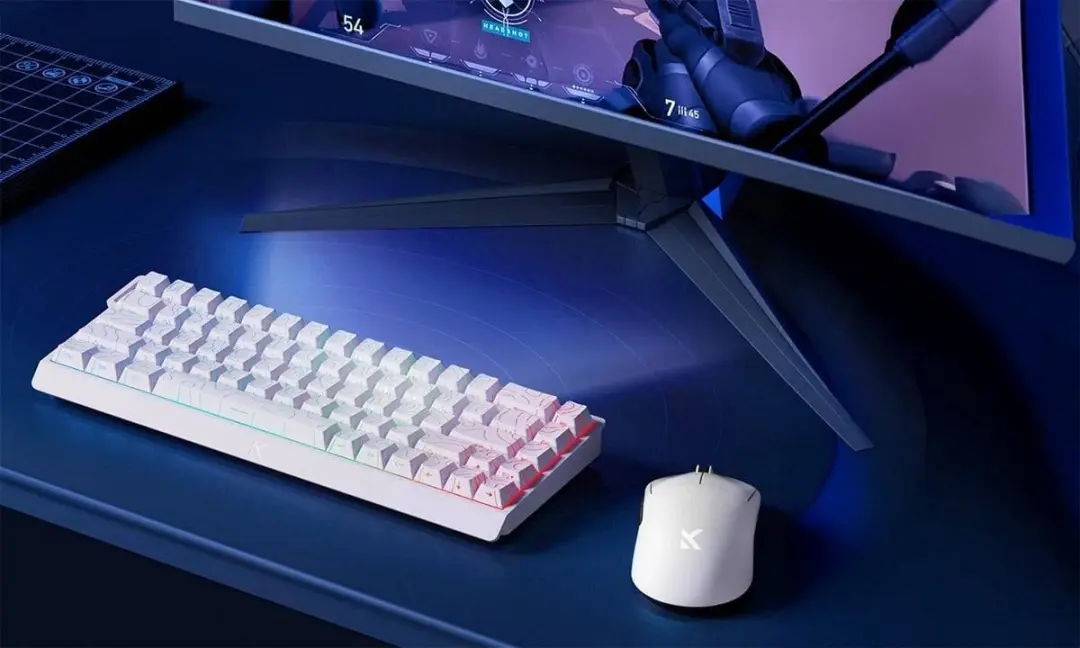 MCHOSE Ace68 MC-Ace68-5 Mechanisch Gaming Toetsenbord - Zwart