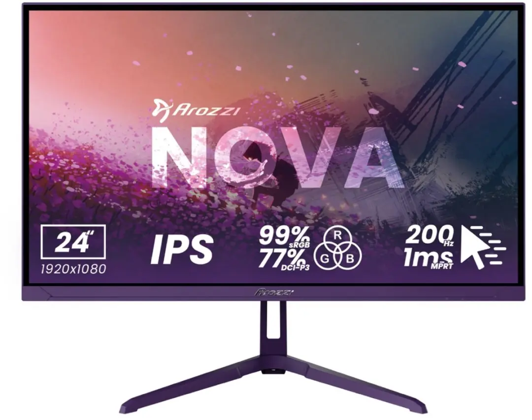Arozzi Nova 24" Gaming Monitor
