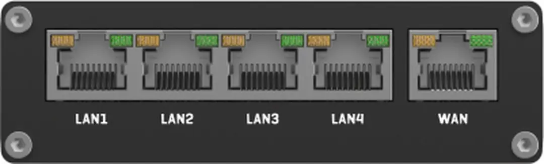 Teltonika RUT301 Industriële Router - 4x LAN, 1x WAN, 1x USB