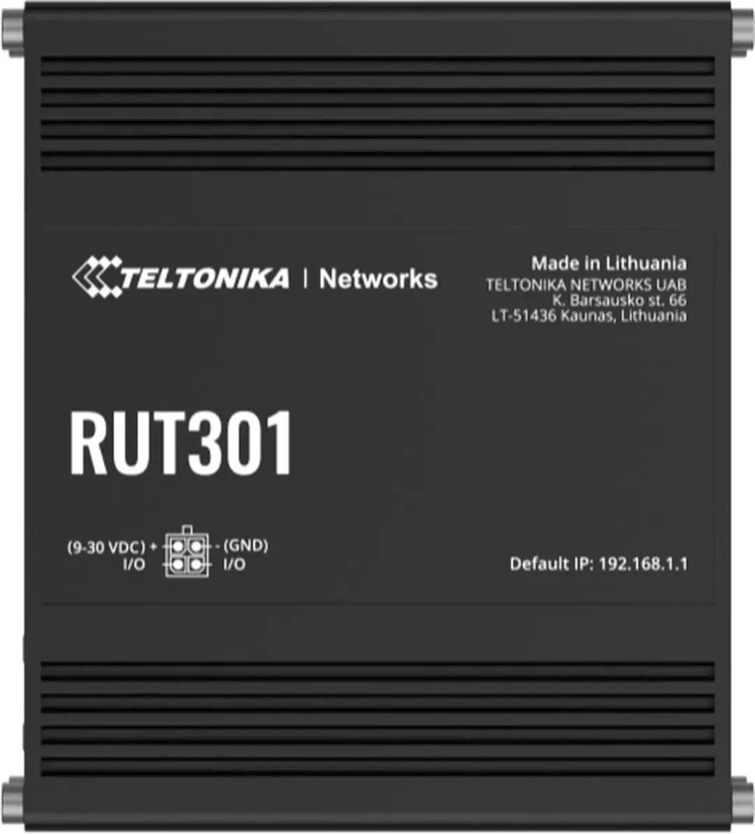 Teltonika RUT301 Industriële Router - 4x LAN, 1x WAN, 1x USB