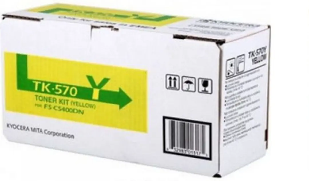 Kyocera TK-570Y Tonercartridge Geel - 12.000 pagina's