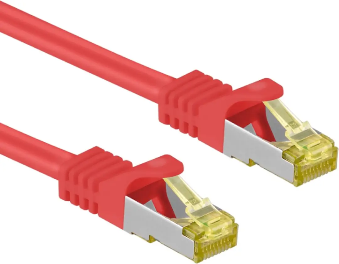 Wentronic 112976 Netwerkkabel RJ45 1.5m - Rood - 10 Stuks