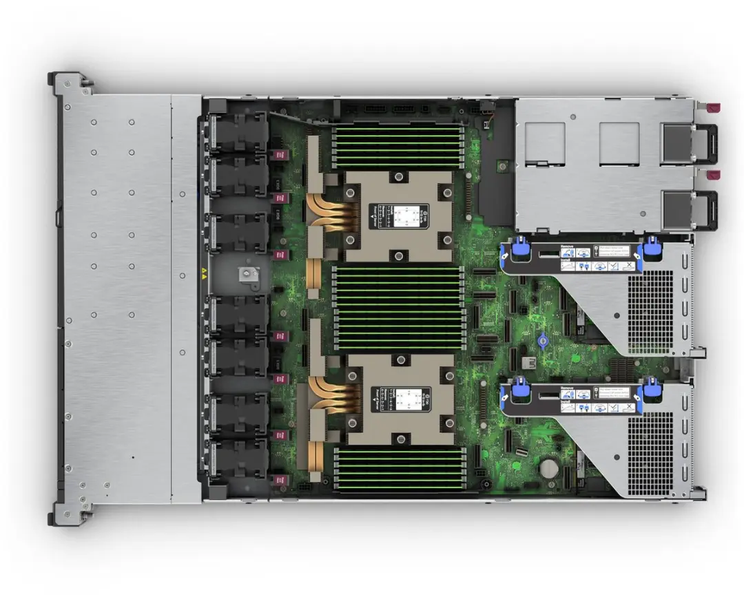 HPE ProLiant DL365 Gen11 P59707-421 Server - 16-core AMD EPYC 32GB RAM 1000W - Zwart