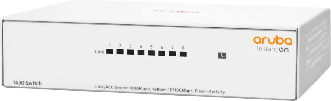 HPE Aruba 1430 8G Switch - Wit