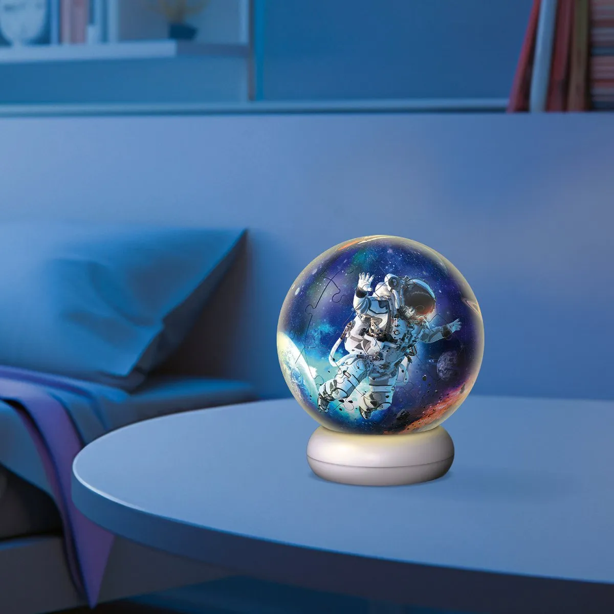 Ravensburger Astronauten 3D Puzzle-Ball Nachtlicht 73 Stukjes
