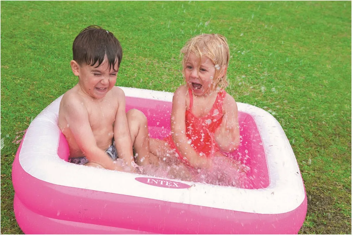 Intex Play Box Pool 85x85x23cm - Roze