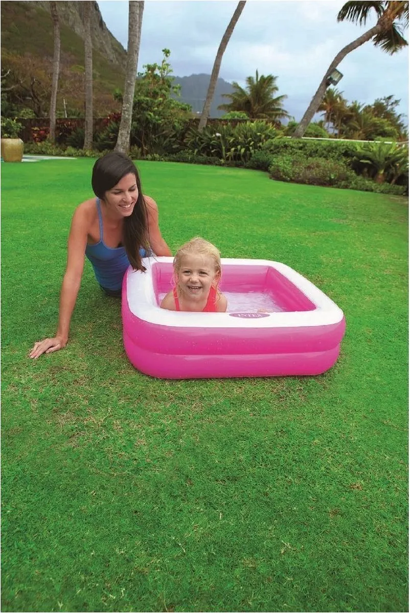 Intex Play Box Pool 85x85x23cm - Roze