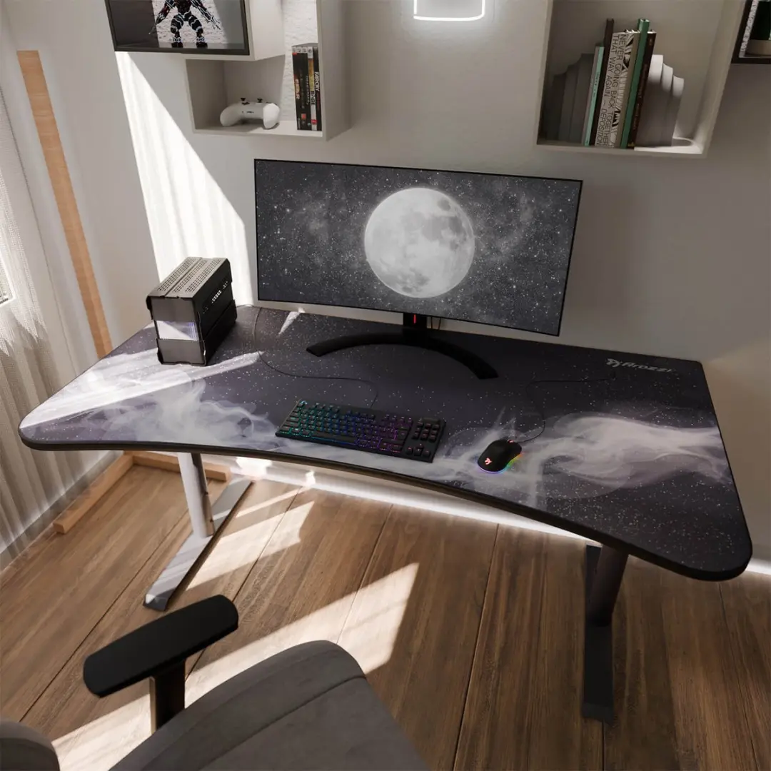 Arozzi Arena Gaming Muismat Grijze Galaxy 160cm