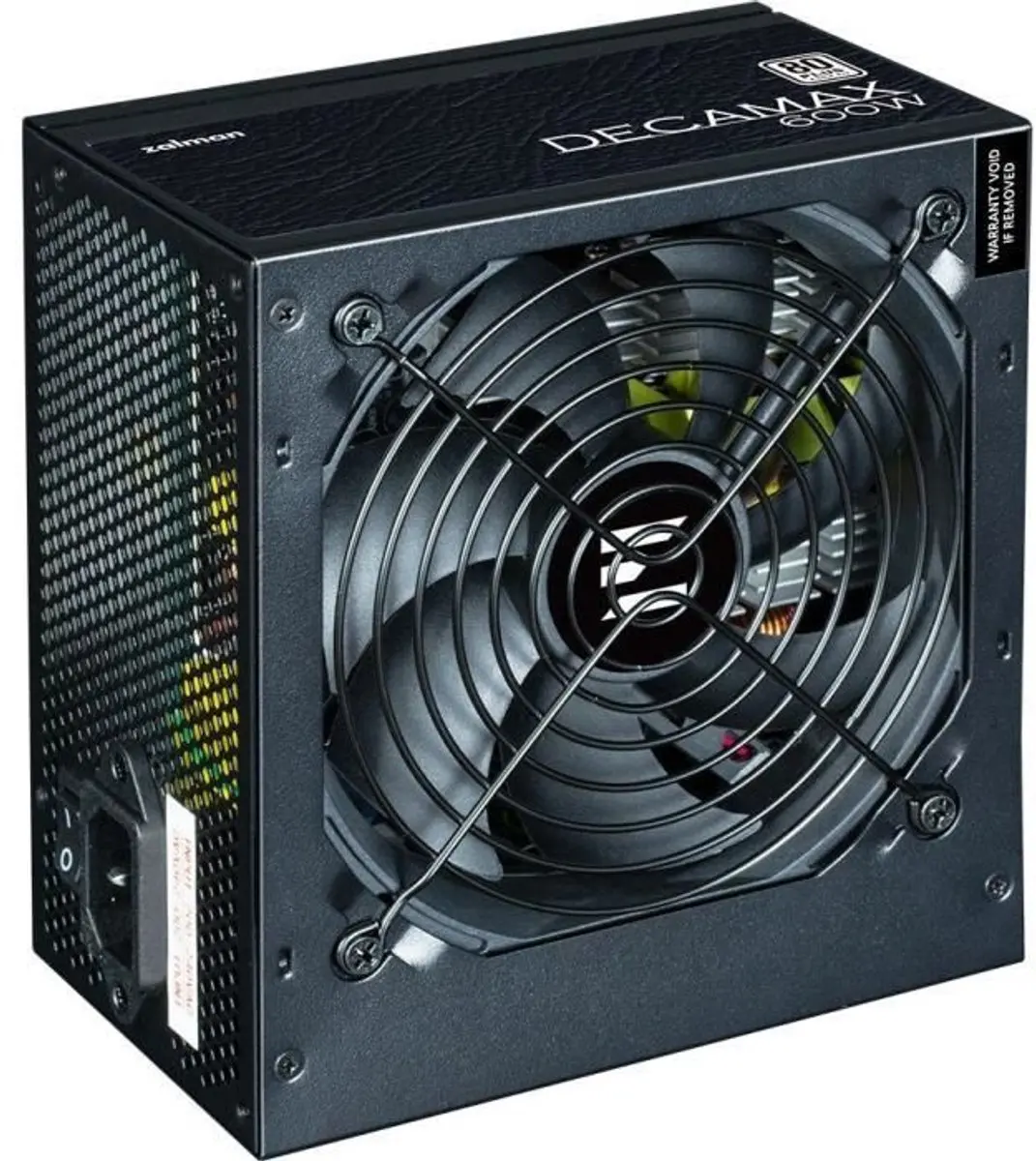 Zalman DecaMax 600W PC-voeding - 600W - Zwart