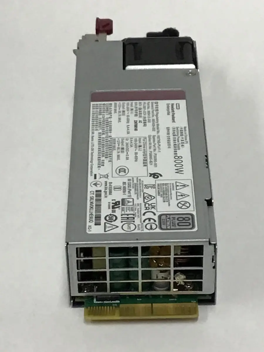 HPE P38995-B21 Voeding 800W - Grijs
