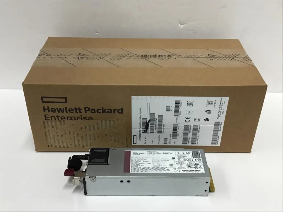 HPE P38995-B21 Voeding 800W - Grijs