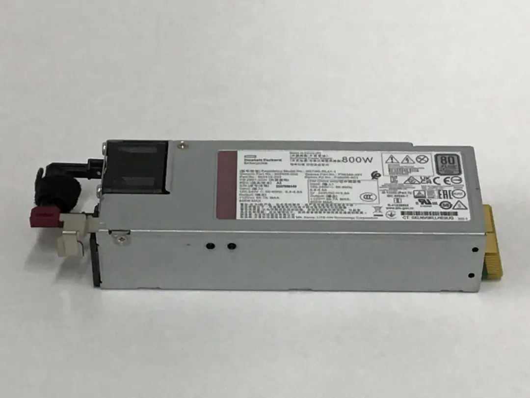 HPE P38995-B21 Voeding 800W - Grijs
