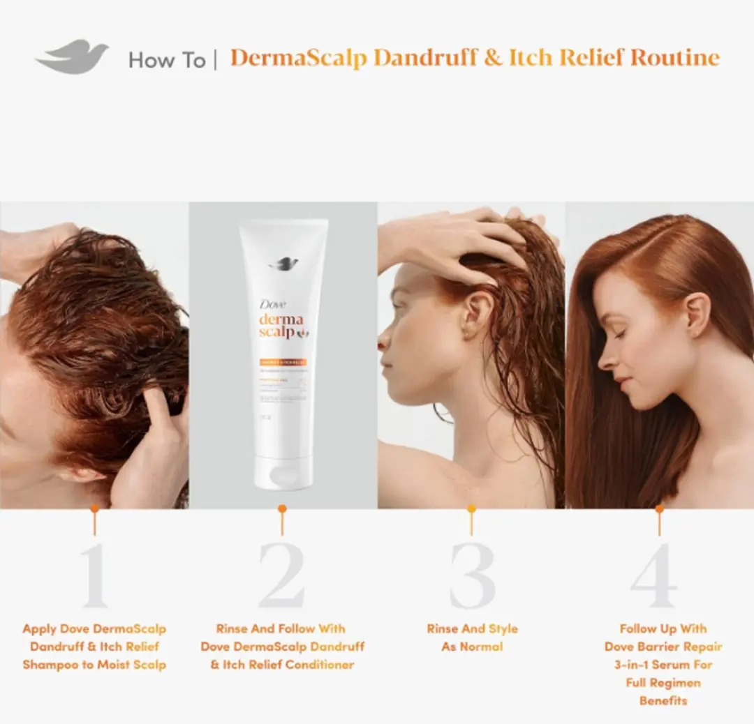 Dove Derma Scalp Anti-Roos Conditioner 266ml - Pyrithione Zinc & Niacinamide