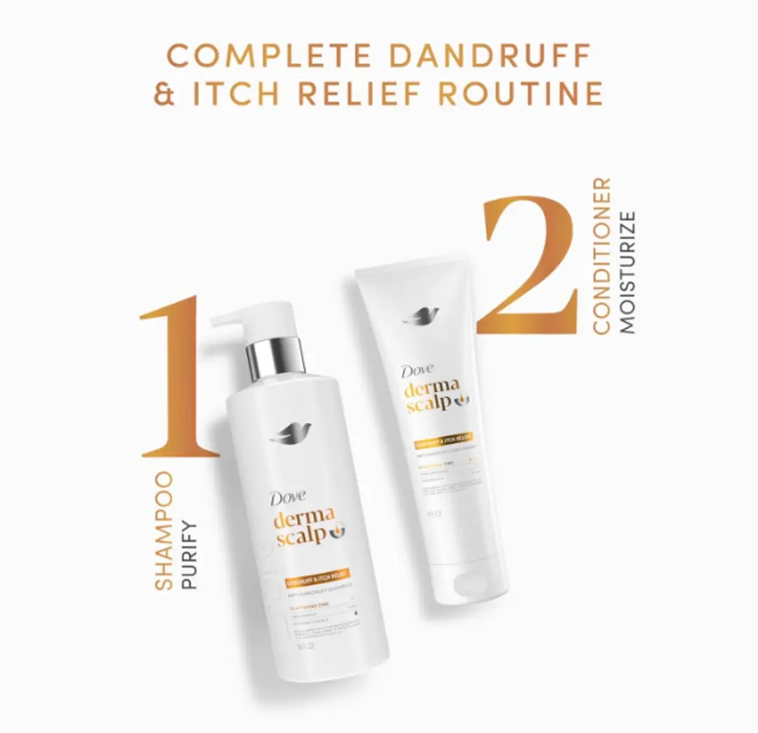Dove Derma Scalp Anti-Roos Conditioner 266ml - Pyrithione Zinc & Niacinamide