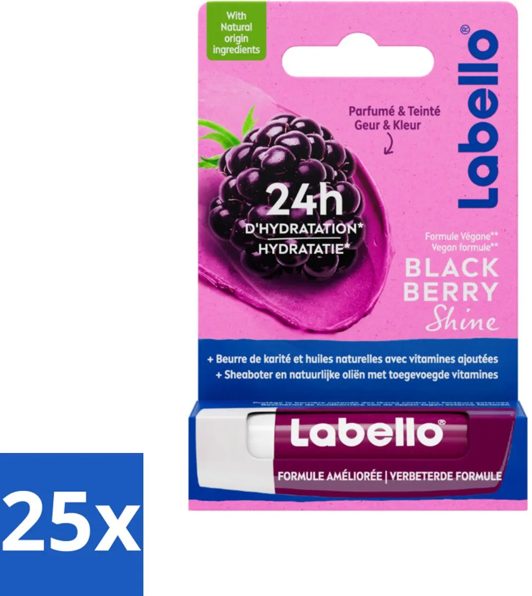 Labello Blackberry Shine Lippenbalsem