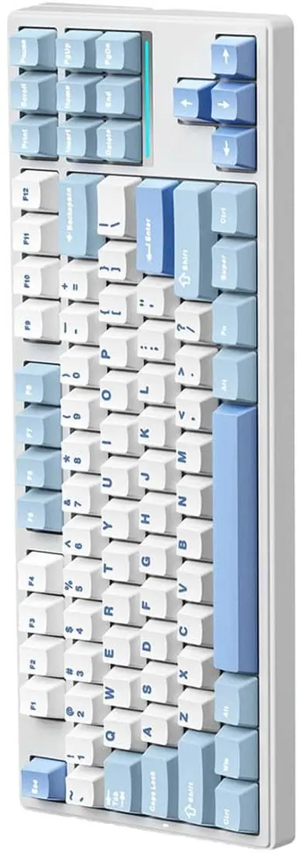 MCHOSE K87 Blauw Mechanisch Gaming Toetsenbord - 80% TKL