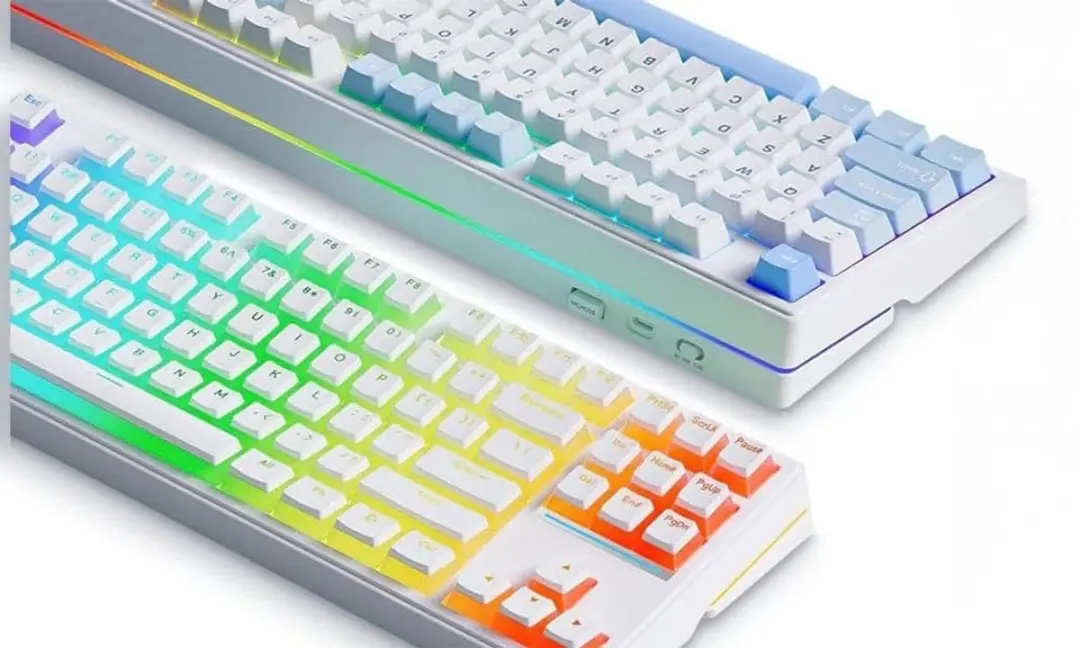 MCHOSE K87 Blauw Mechanisch Gaming Toetsenbord - 80% TKL - afbeelding 6 van 6