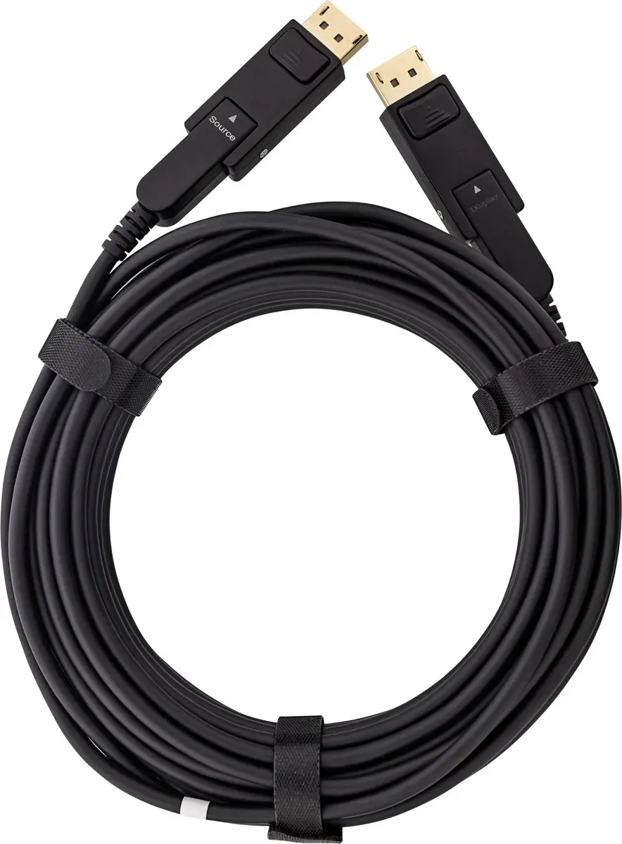 InLine DisplayPort 1.4 AOC-kabel 8K4K - 40m - Zwart