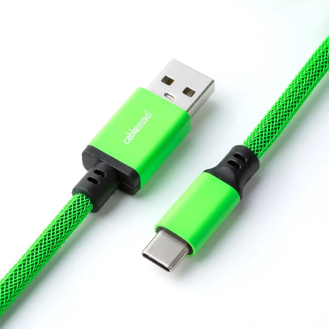 Cablemod CM-PKCA-CLGALG-KLG150KLG-R USB-kabel 1,5m - USB-A naar USB-C - Groen
