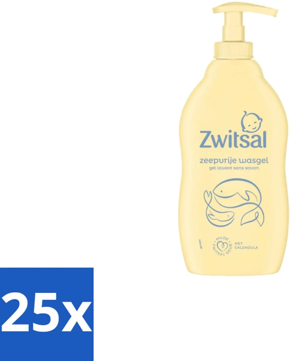 Zwitsal Zeepvrije Wasgel 400ml