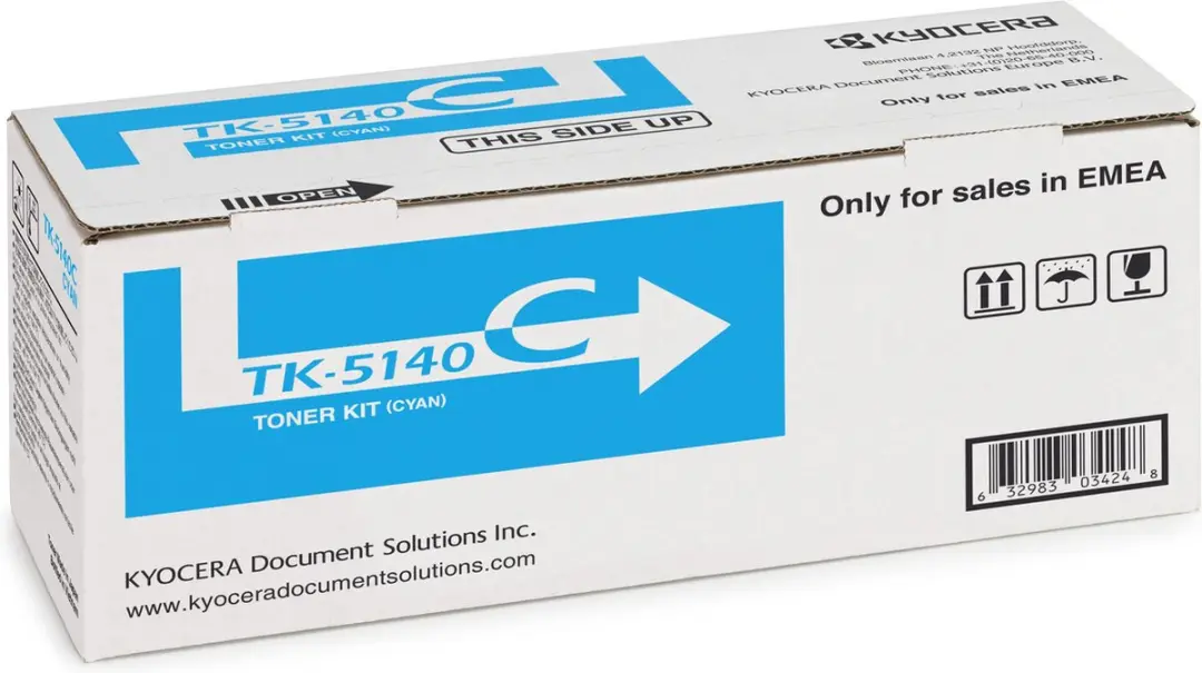 Kyocera TK-5140C Tonercartridge Cyaan - 5000 pagina's