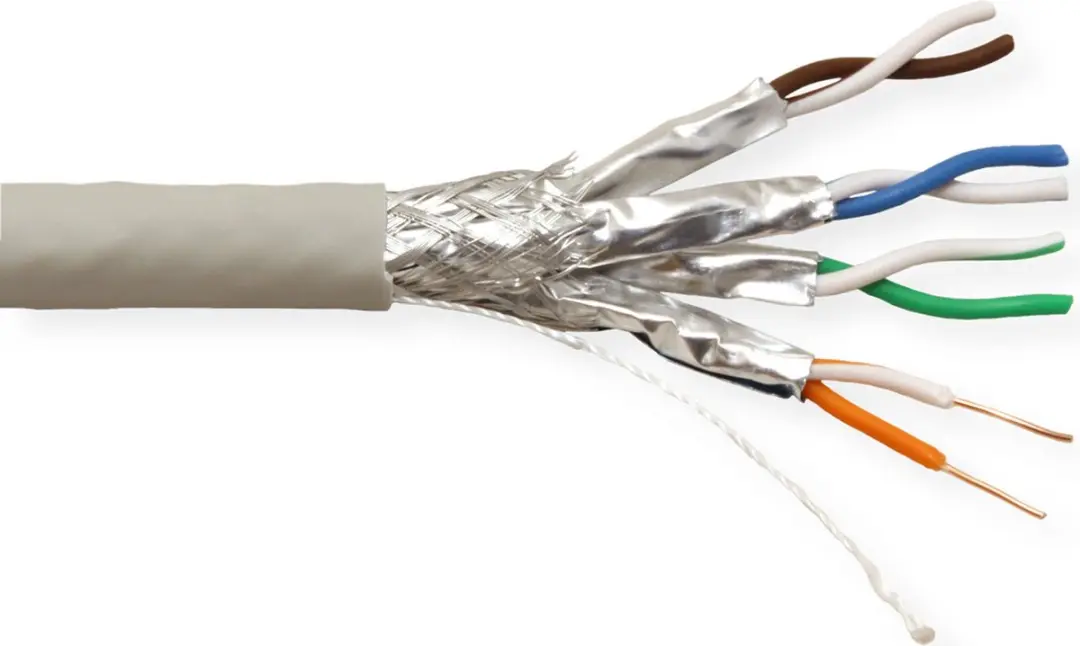 Value Cat.7 S/FTP-kabel 100m - grijs