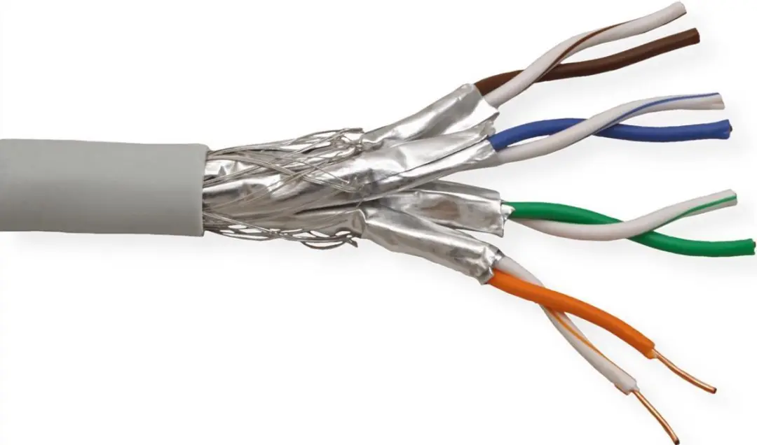 Value Cat.7 S/FTP-kabel 100m - grijs