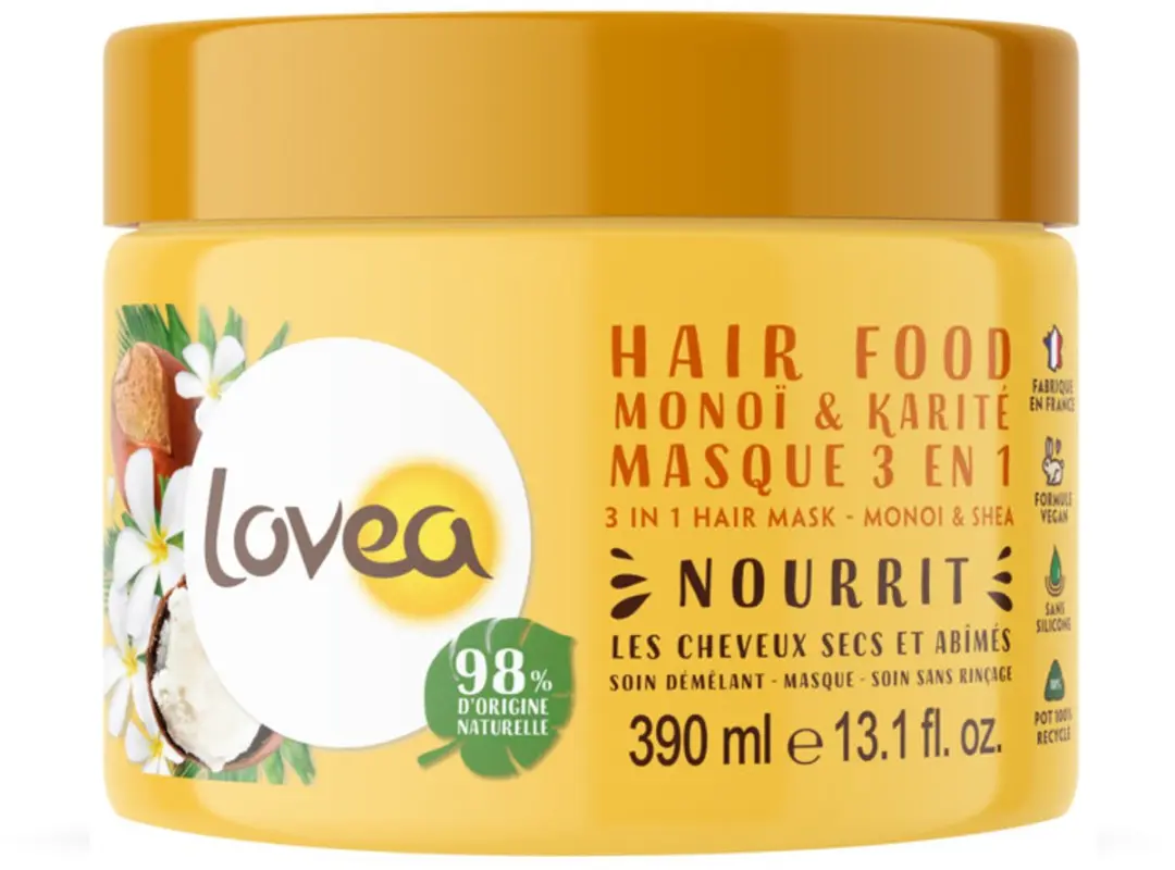 Lovea Monoï & Shea Haarmasker 3-in-1 - 7x390ml