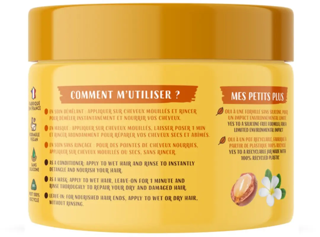 Lovea Monoï & Shea Haarmasker 3-in-1 - 7x390ml