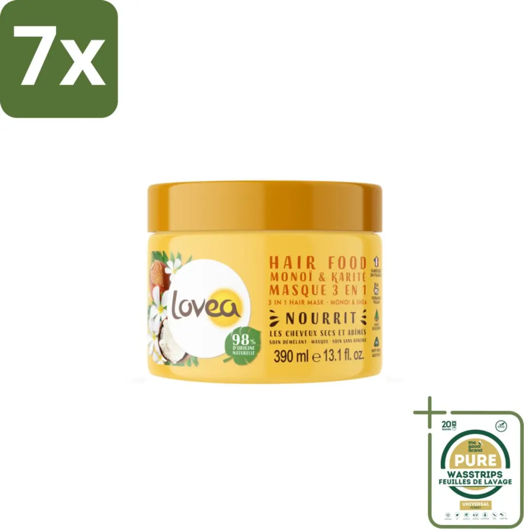 Lovea Monoï & Shea Haarmasker 3-in-1