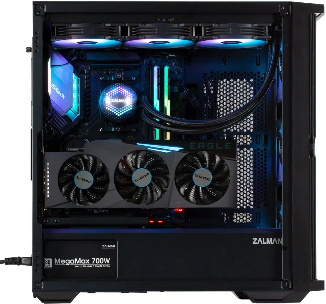 Zalman Z10 DUO Midi Tower - Zwart