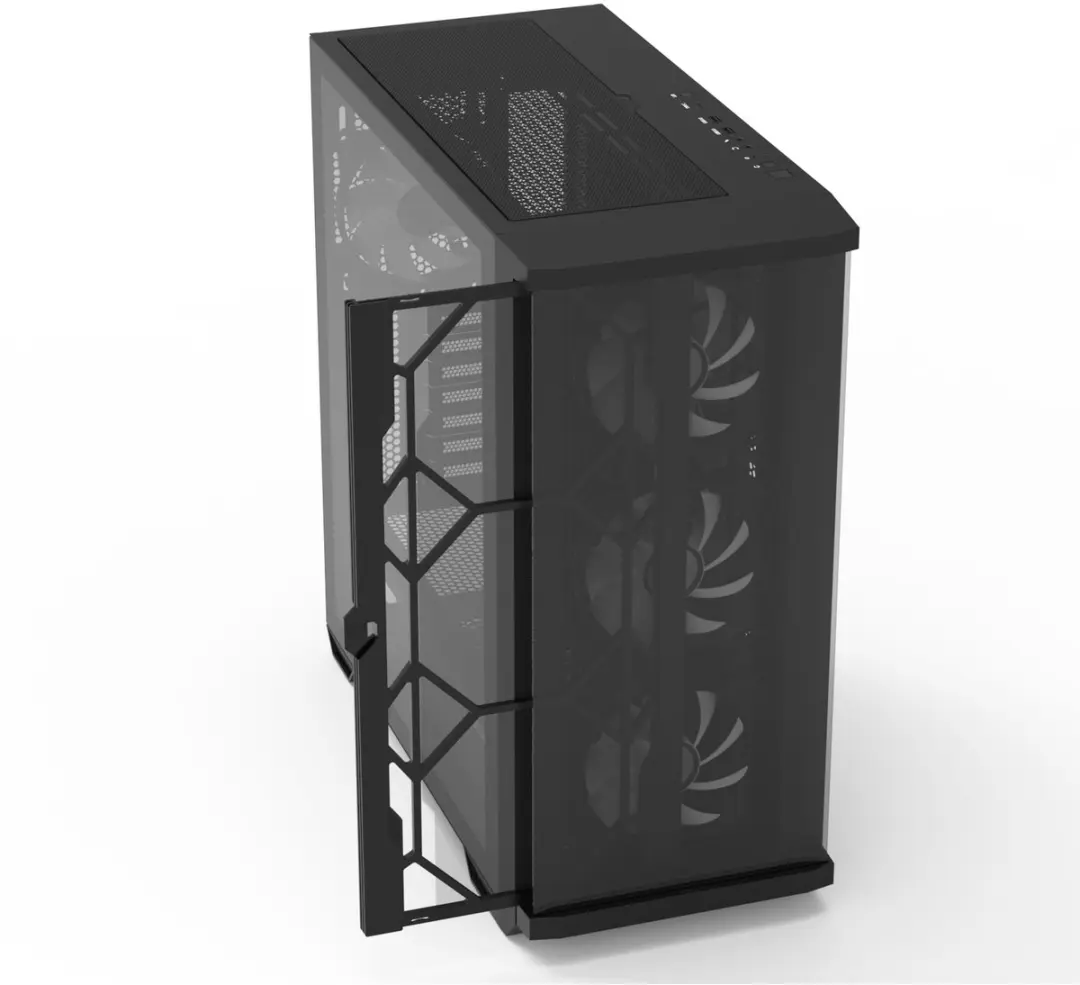 Zalman Z10 DUO Midi Tower - Zwart
