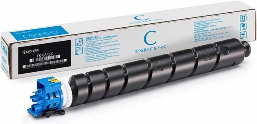 Kyocera TK-8345C Tonercartridge Cyaan - 12.000 pagina's