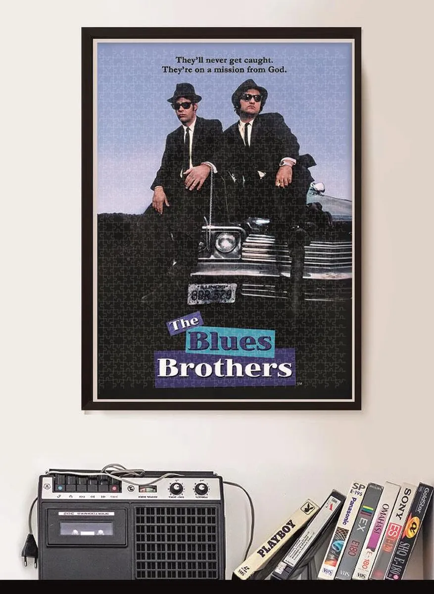 Clementoni Blues Brothers Puzzel 500 Stukjes - Multikleur - afbeelding 6 van 6