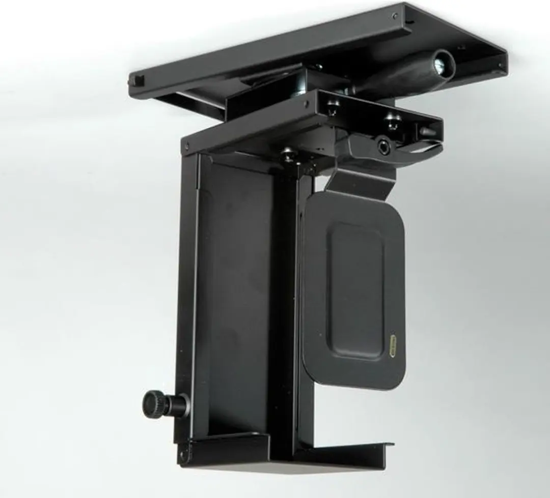 Roline 17.03.1131 Mini PC Houder - Uitschuifbaar Draaibaar - Zwart