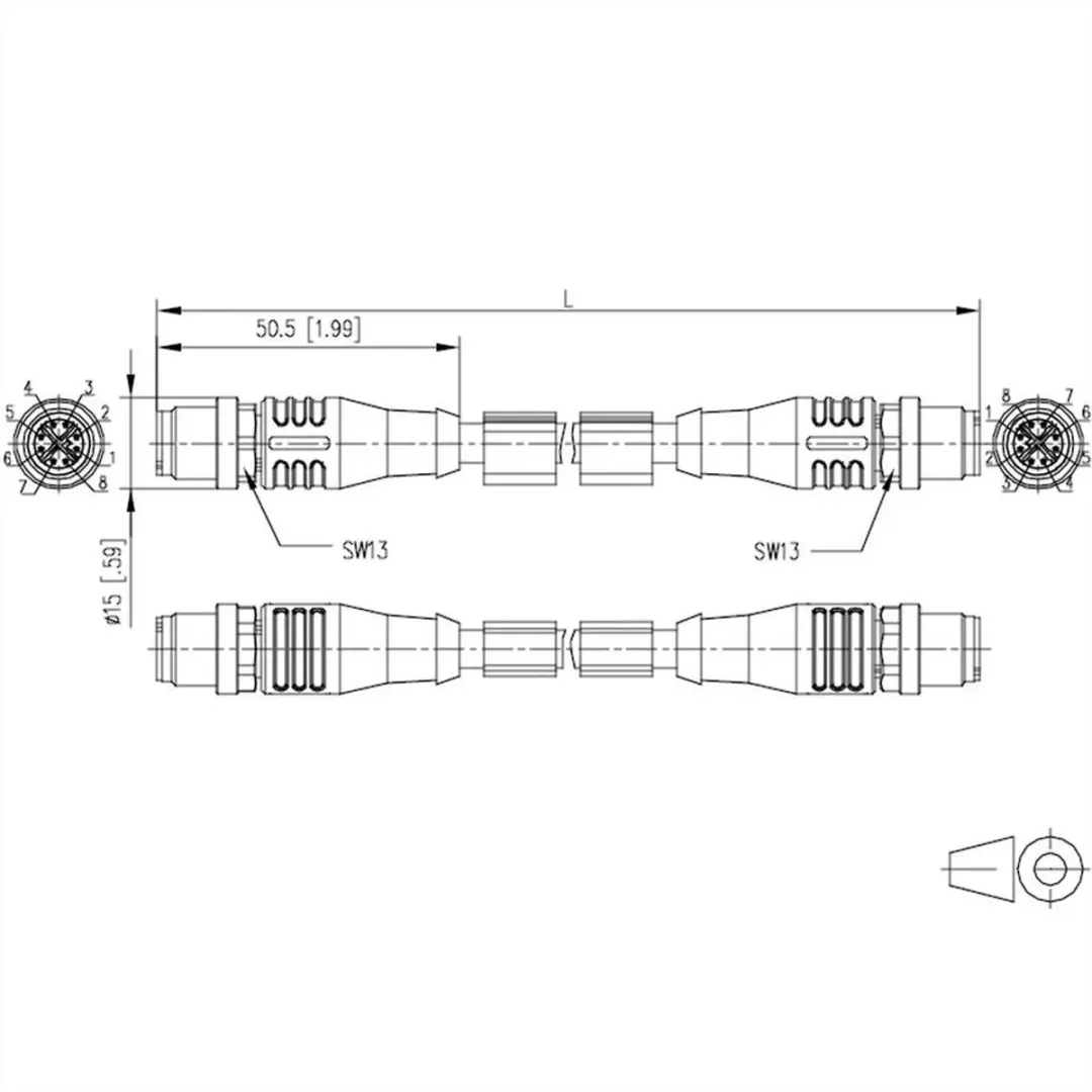 Metz Connect 142M2X11010 CAT 6A S/FTP Netwerkkabel 1m - Groen