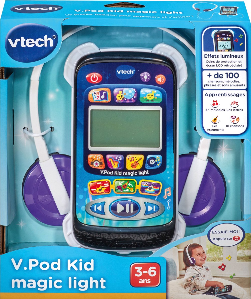VTech Jouets Electroniques Educatifs 80-569205, 3 jaar, Batterijen vereist, AAA, Kunststof, Meerkleurig