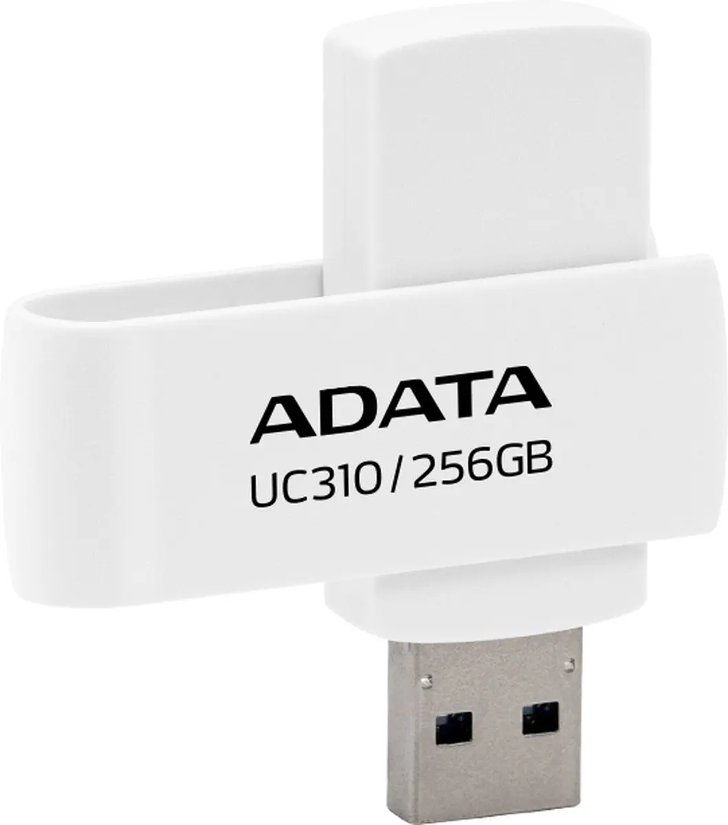 ADATA UC310 256GB USB-stick - Type-A 3.2 Gen 1 - Wit